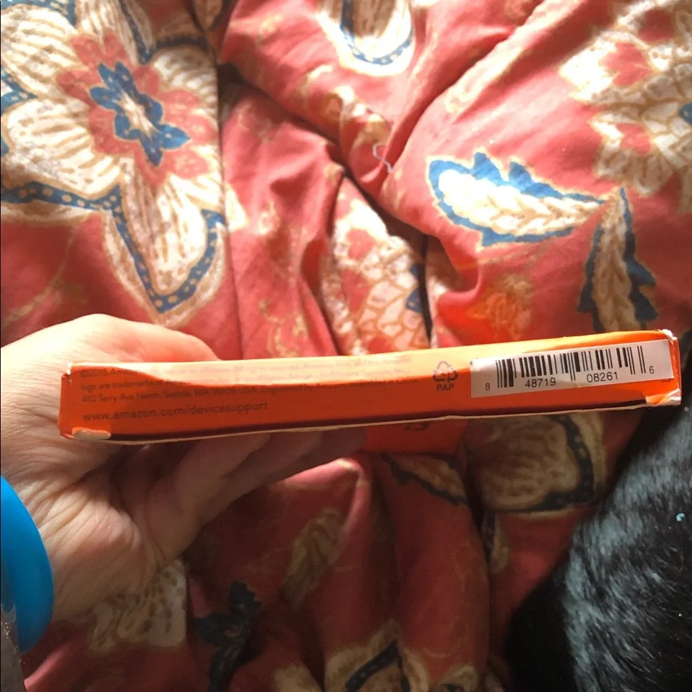 Amazon Fire Tablet Cover - Orange and Black